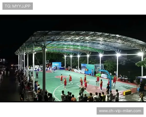 篮球场外商业活动带动社区经济联动发展