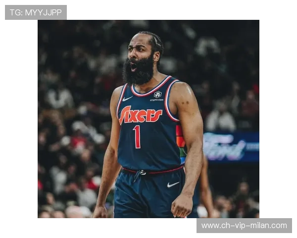 哈登接球后仰跳投命中，76人把握住胜机